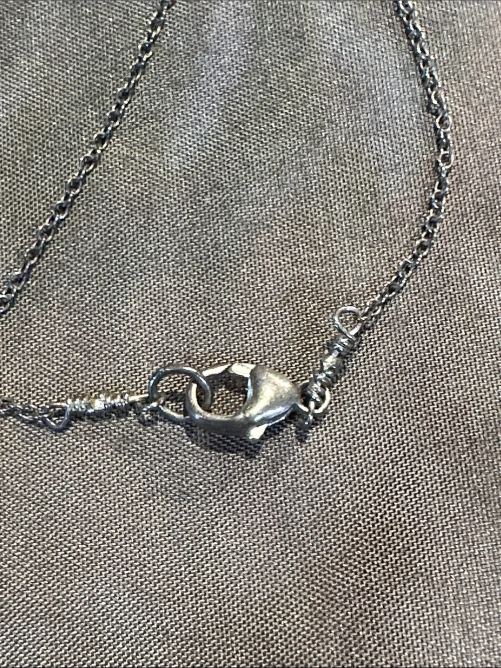 Oxidized Black Marcasite Cross 4” Pendant on 20 inch 925 Necklace